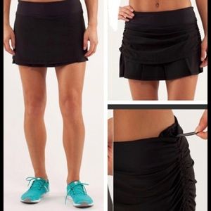 Lululemon Run: Chase Me Skirt Black